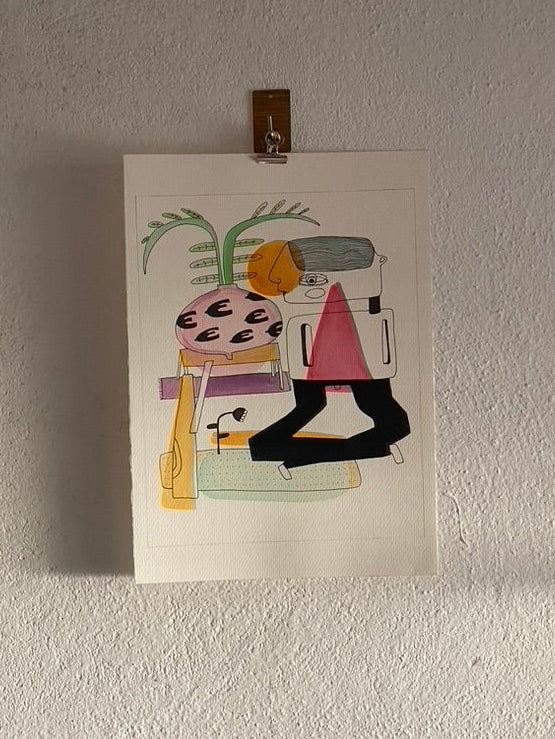 Original Work on Paper No. 01