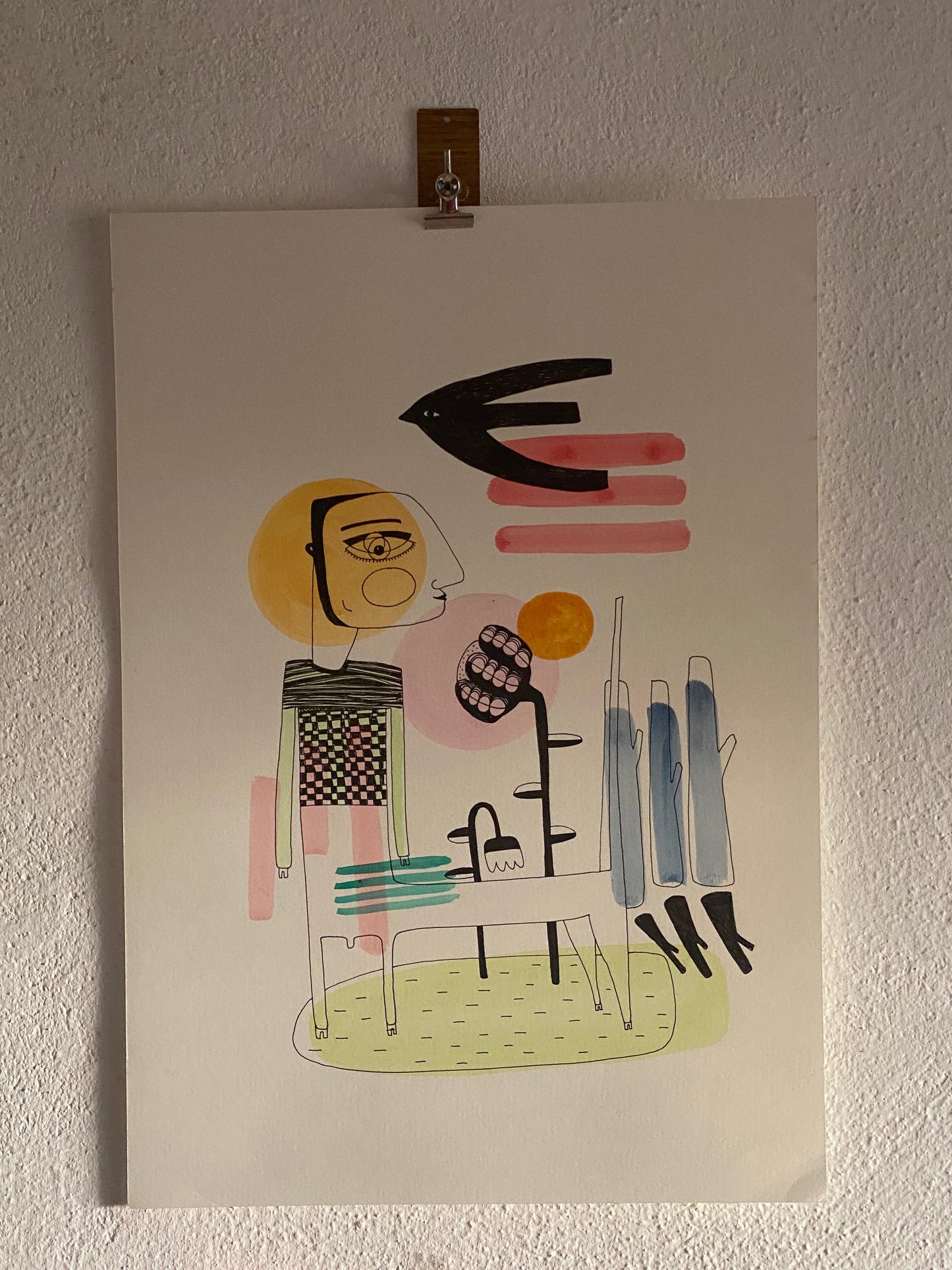 Original Work on Paper No. 04