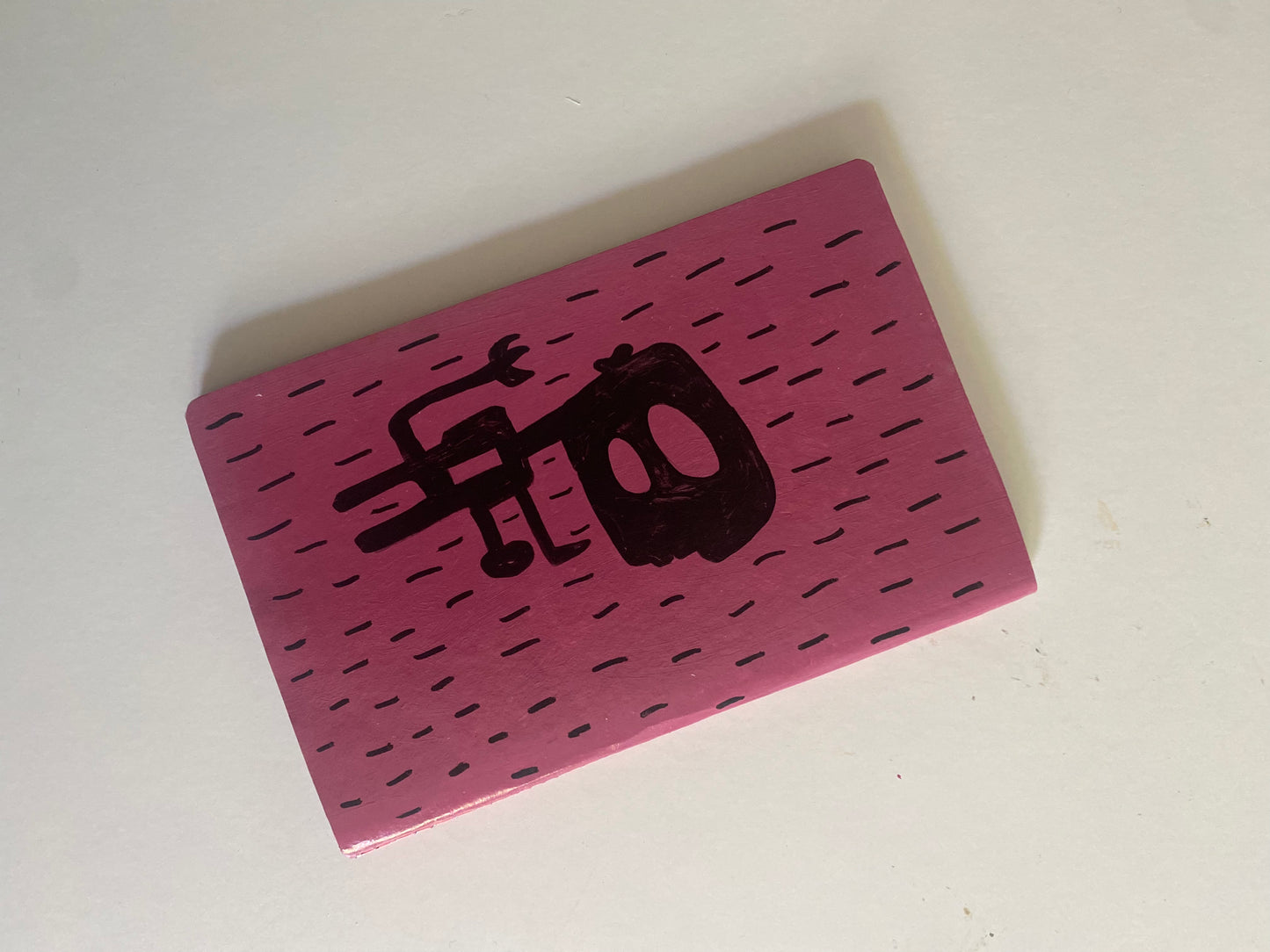 Notebook Dark Pink  (1)