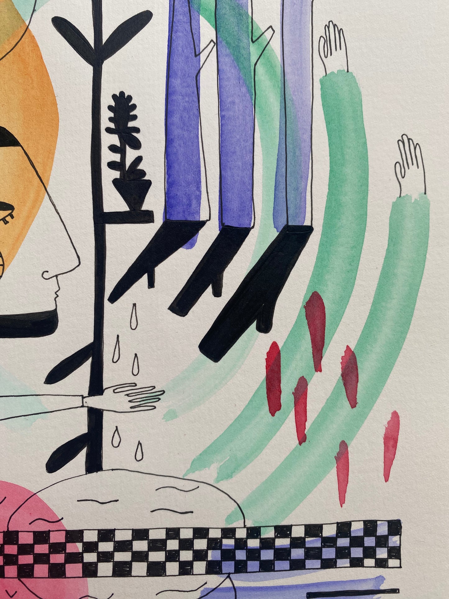 Original Work on Paper No. 09