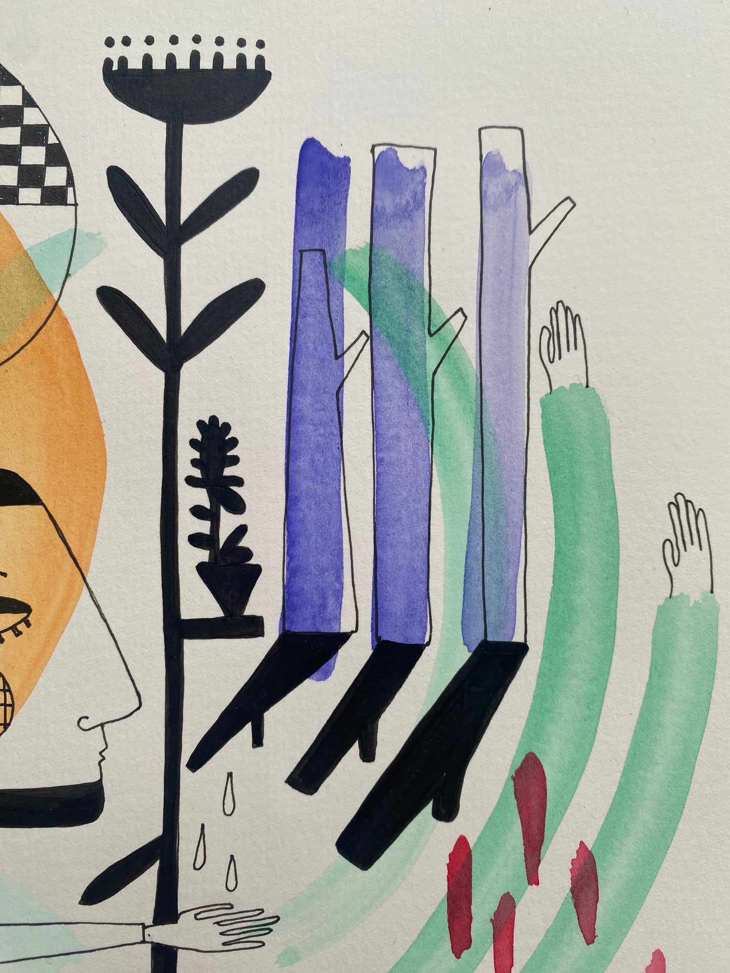 Original Work on Paper No. 09
