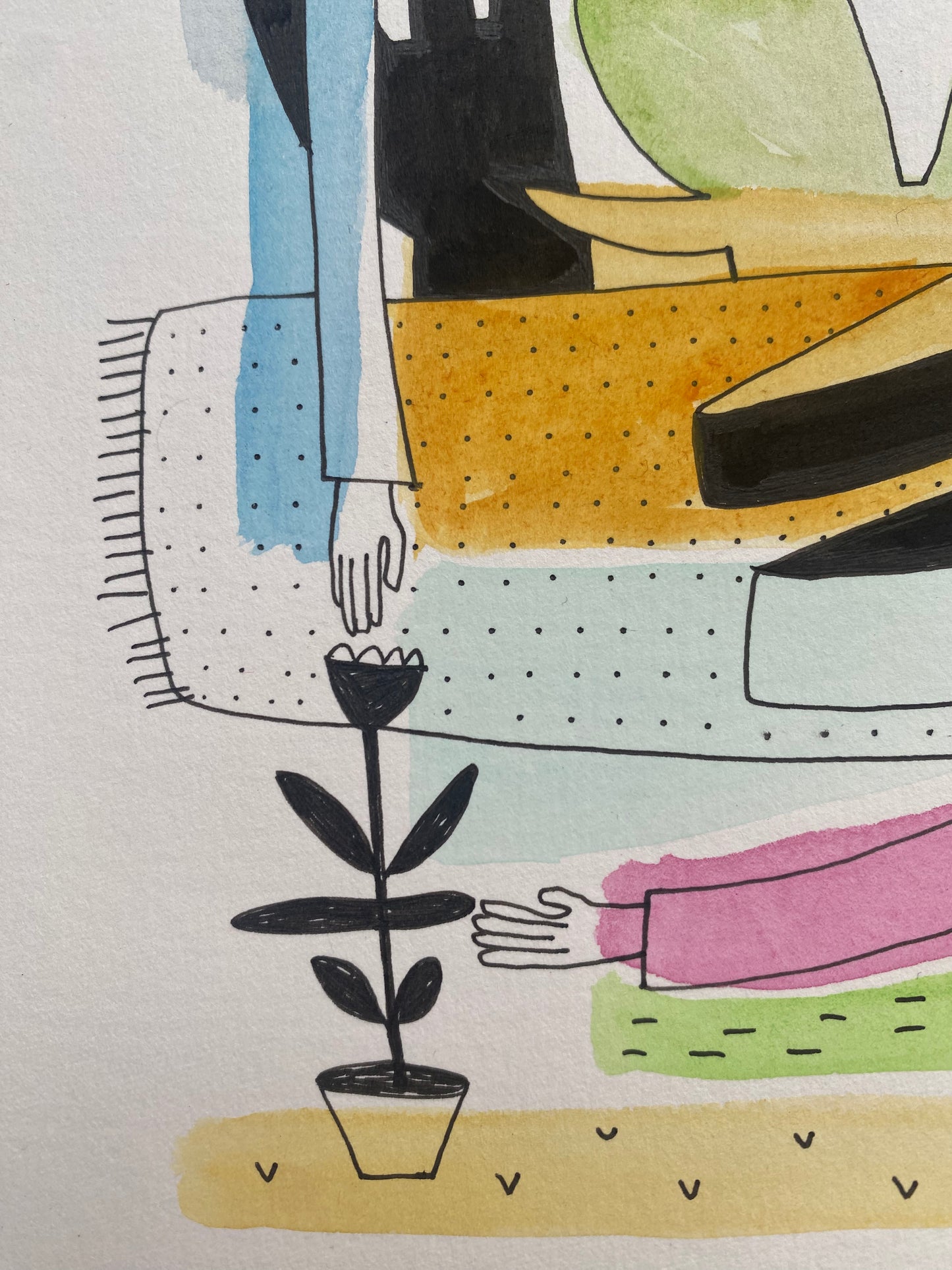 Original Work on Paper No. 08