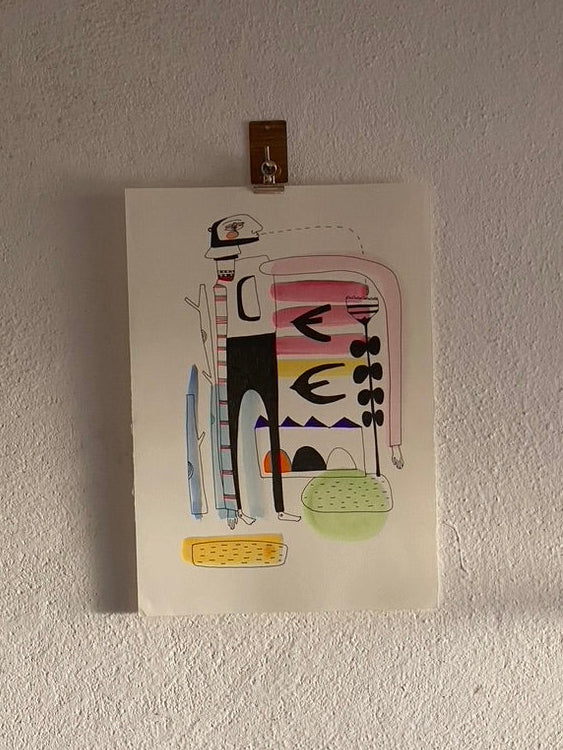 Original Work on Paper No. 02