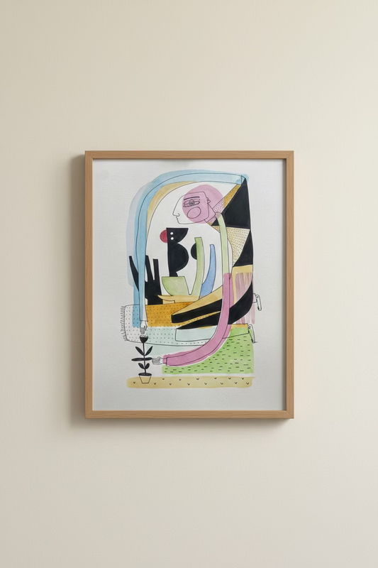 Original Work on Paper No. 08