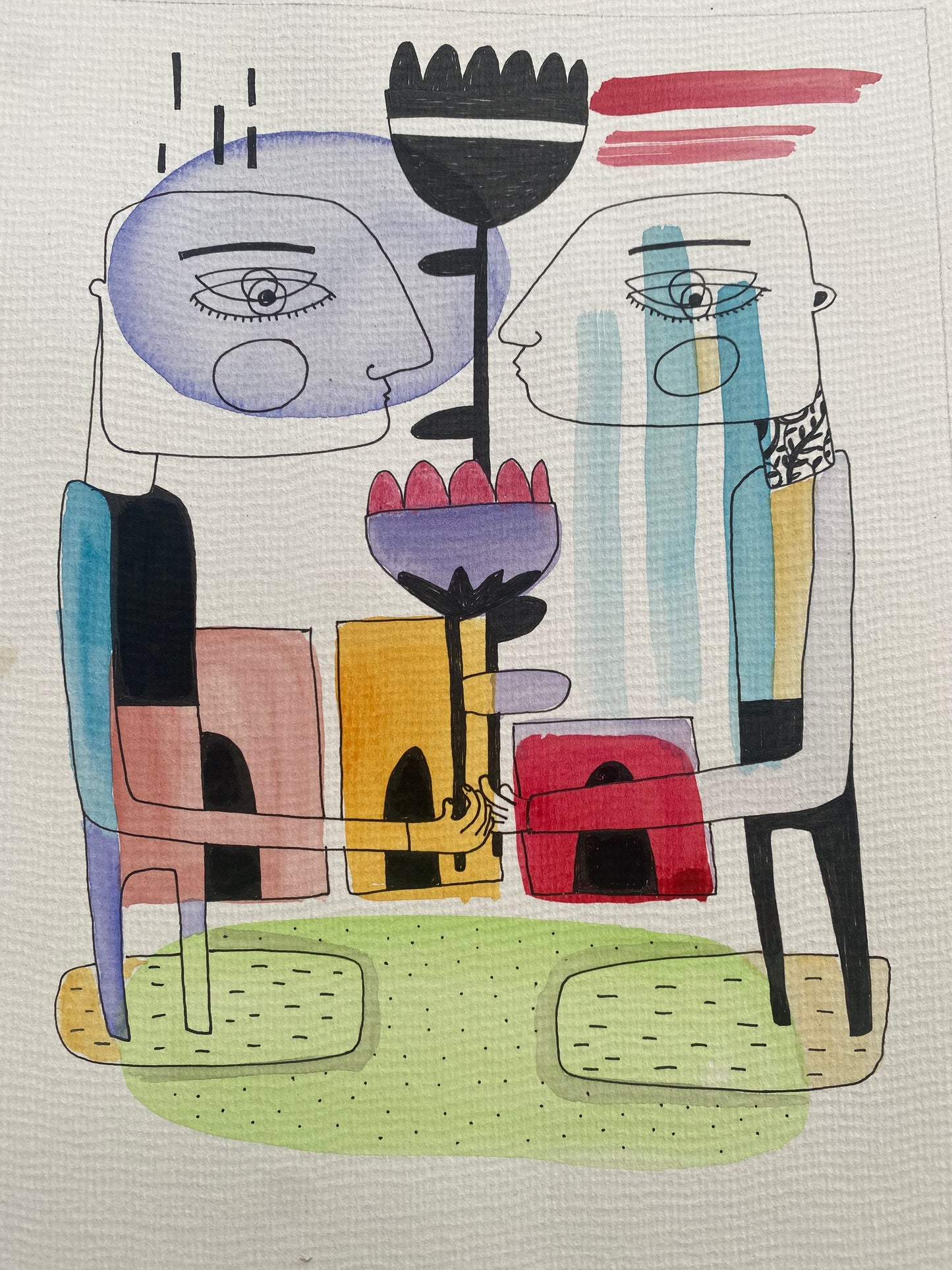 Original Work on Paper No. 07