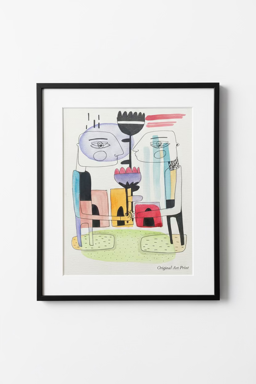 Original Work on Paper No. 07
