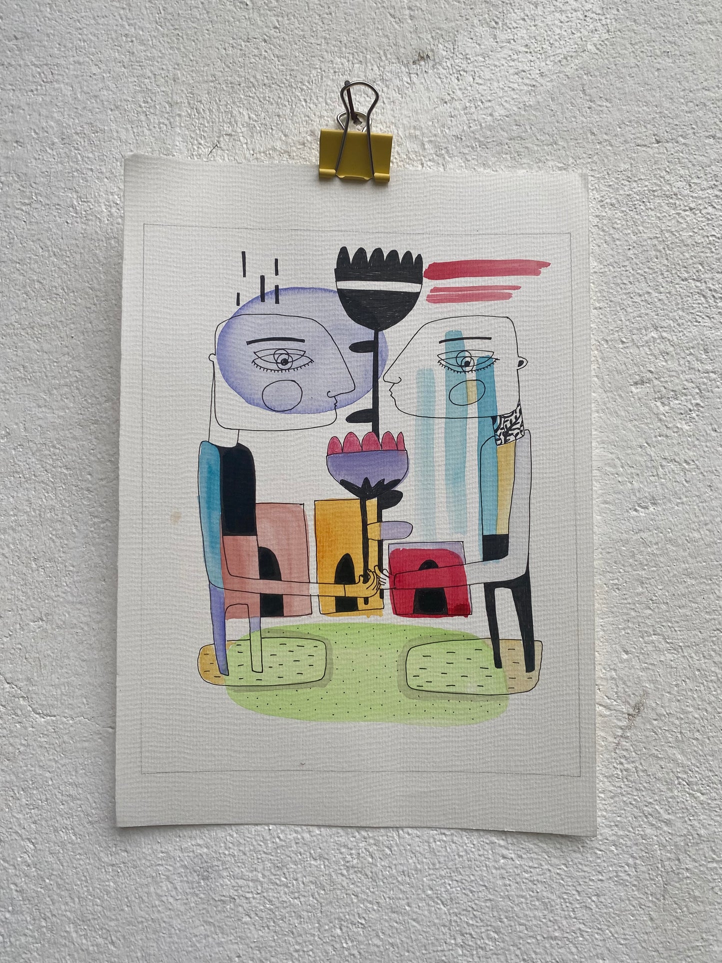 Original Work on Paper No. 07