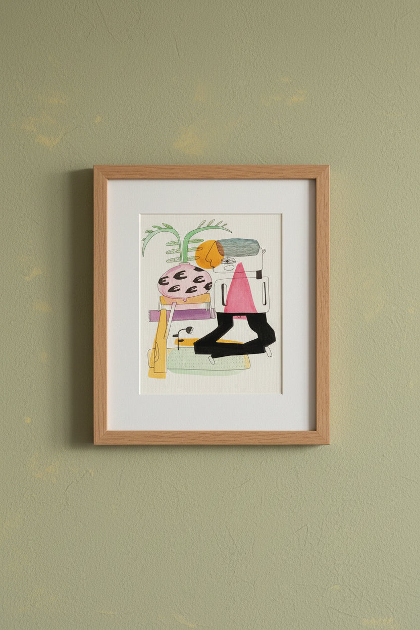Original Work on Paper No. 01