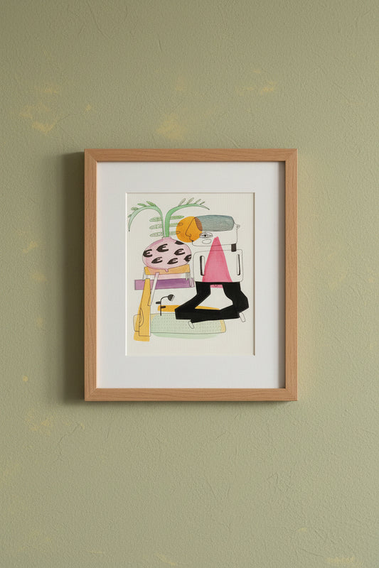 Original Work on Paper No. 01