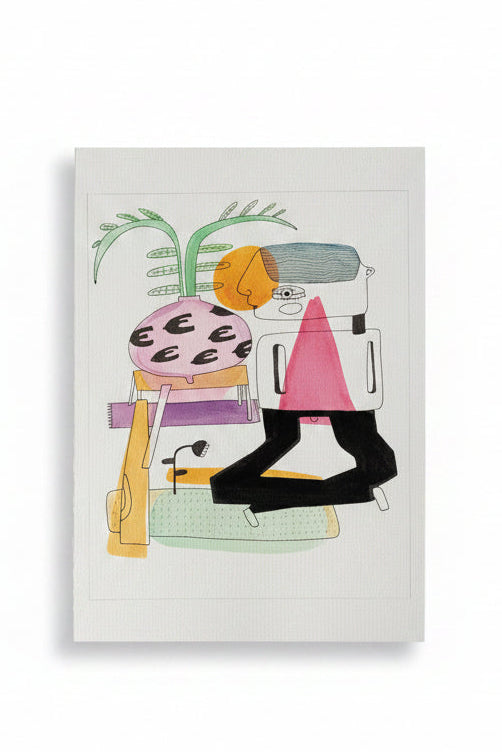 Original Work on Paper No. 01