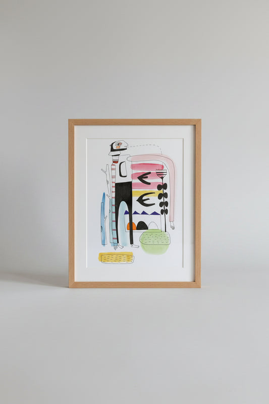 Original Work on Paper No. 02