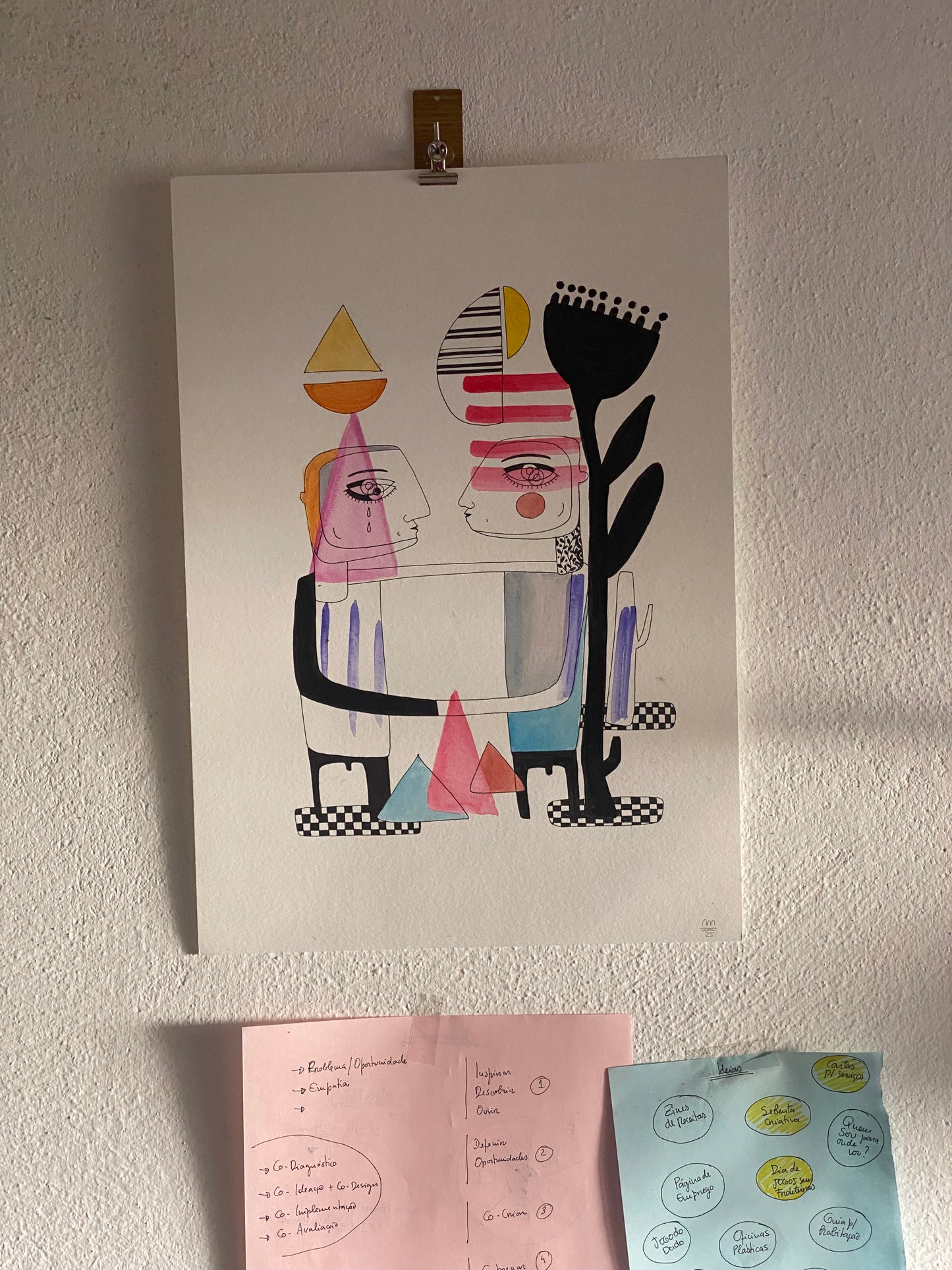 Original Work on Paper No. 03