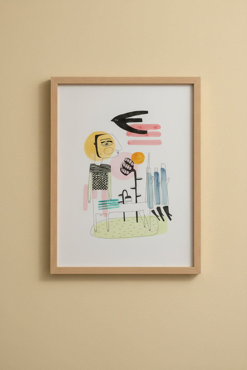 Original Work on Paper No. 04