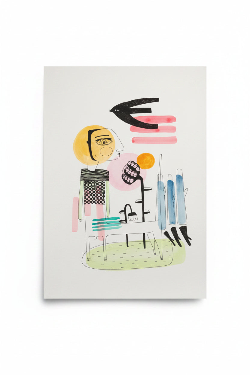 Original Work on Paper No. 04