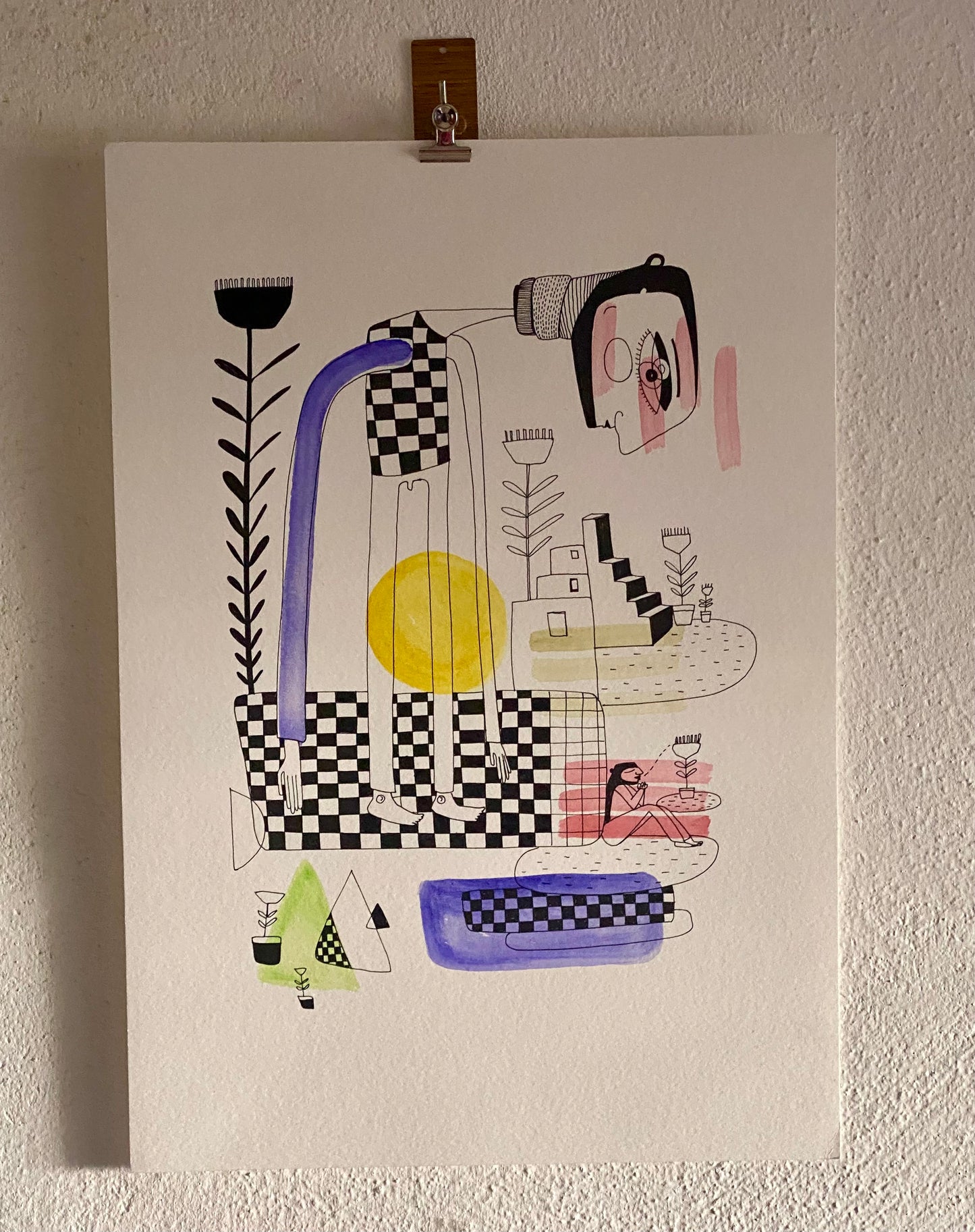 Original Work on Paper No. 05