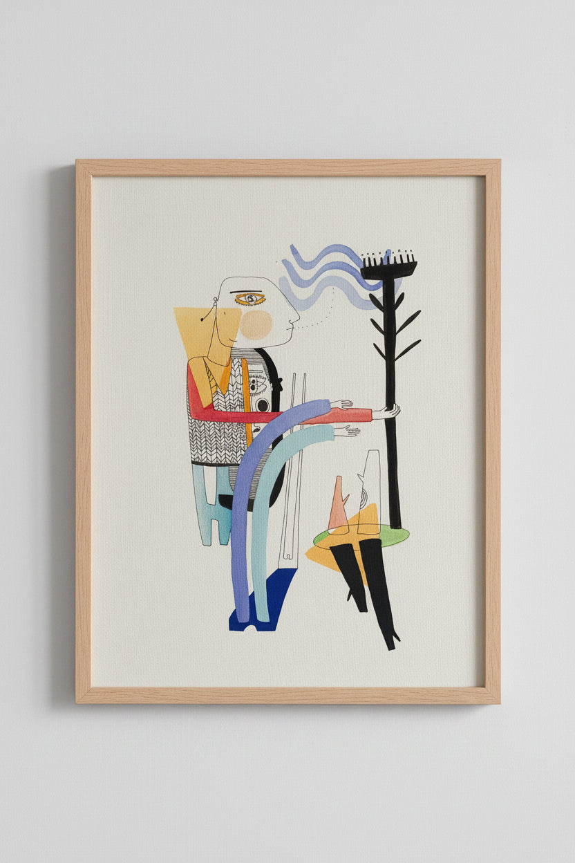 Original Work on Paper No. 06