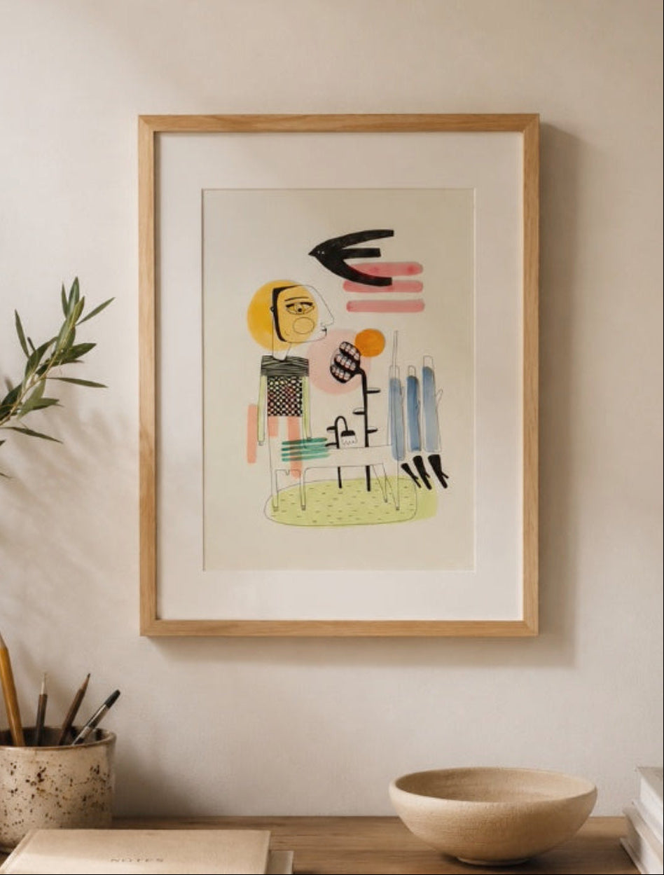 Original Work on Paper No. 04